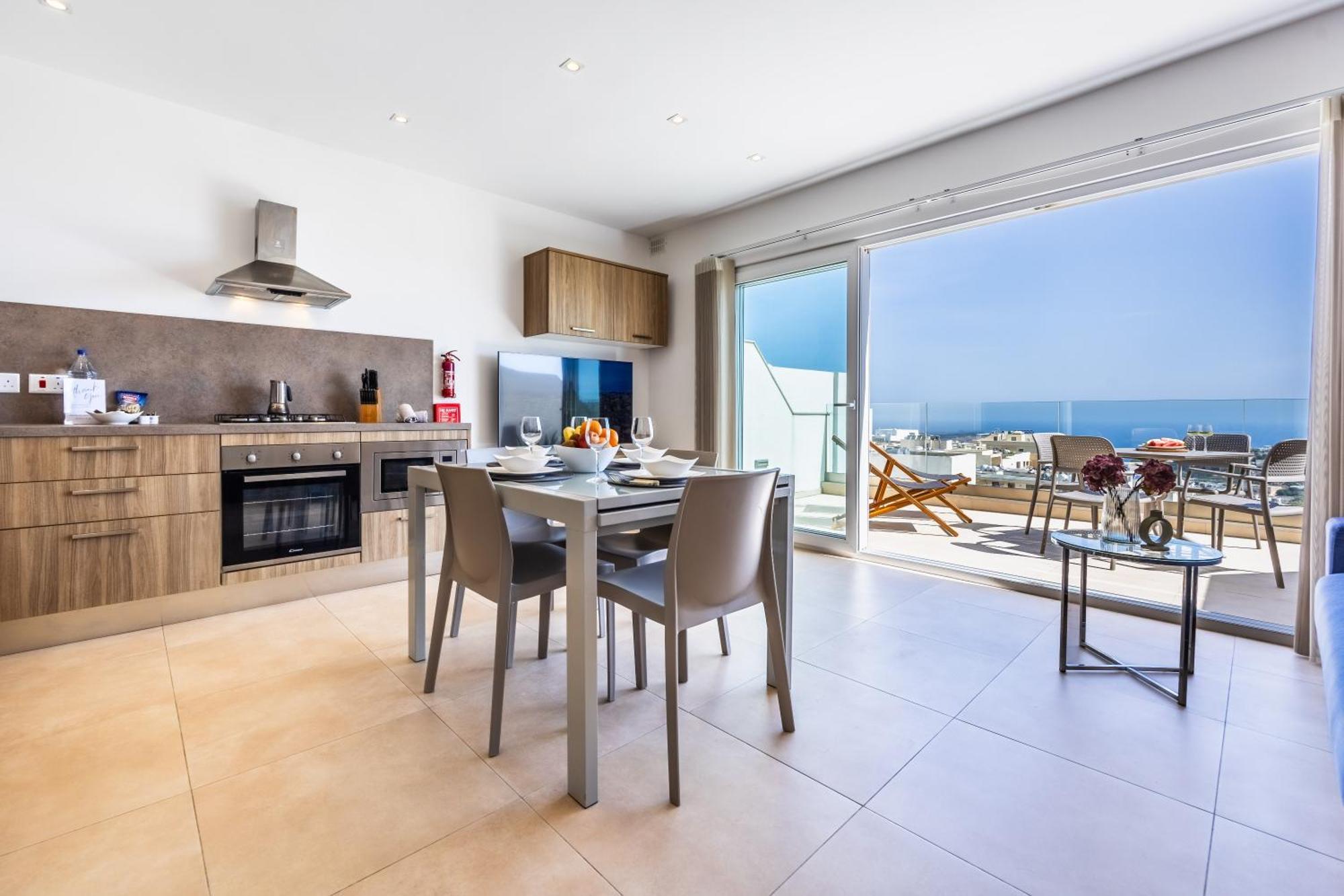 Fl7 Thelodge-Amazing View W Big Terrace By Homely Mellieħa Екстериор снимка